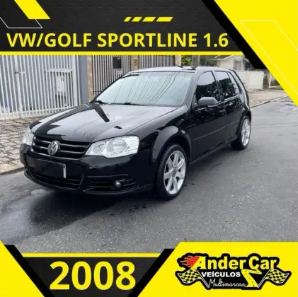 VOLKSWAGEN GOLF 1.6 MI SPORTLINE 8V FLEX 4P MANUAL VOLKSWAGEN GOLF 1.6 MI SPORTLINE 8V FLEX 4P MANUAL