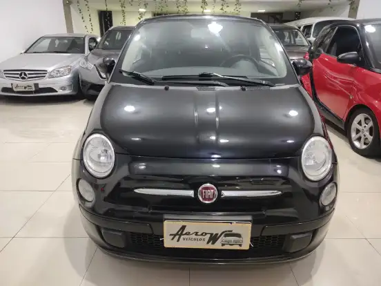 FIAT-500-1.4 CULT 8V FLEX 2P AUTOMATIZADO FIAT-500-2013