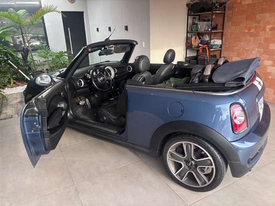 MINI-COOPER-1.6 S CABRIO 16V GASOLINA 2P AUTOMÁTICO MINI-COOPER-2010