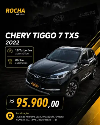 CAOA CHERY TIGGO 7 1.5 VVT TURBO iFLEX TXS DCT