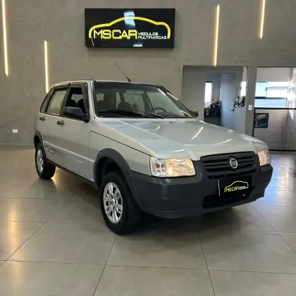 FIAT UNO 1.0 MPI MILLE WAY ECONOMY 8V FLEX 4P MANUAL FIAT UNO 1.0 MPI MILLE WAY ECONOMY 8V FLEX 4P MANUAL