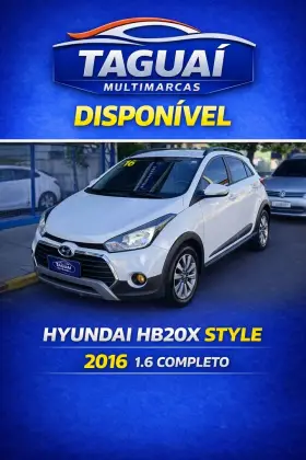 HYUNDAI HB20X 1.6 16V STYLE FLEX 4P AUTOMÁTICO HYUNDAI HB20X 1.6 16V STYLE FLEX 4P AUTOMÁTICO