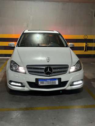 MERCEDES-BENZ-C 200-1.8 CGI AVANTGARDE 16V GASOLINA 4P AUTOMÁTICO MERCEDES-BENZ-C 200-2012