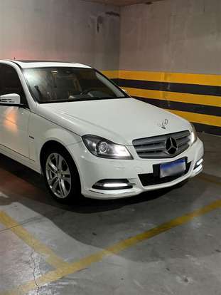 MERCEDES-BENZ-C 200-1.8 CGI AVANTGARDE 16V GASOLINA 4P AUTOMÁTICO MERCEDES-BENZ-C 200-2012