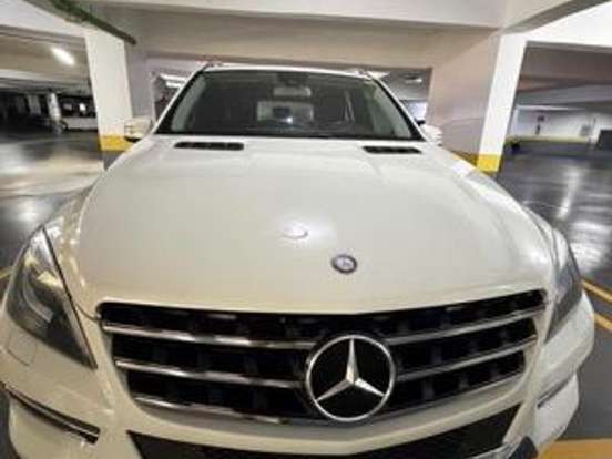 MERCEDES-BENZ-ML 350-3.5 BLUEEFFICIENCY SPORT 4X4 V6 GASOLINA 4P AUTOMÁTICO MERCEDES-BENZ-ML 350-2012