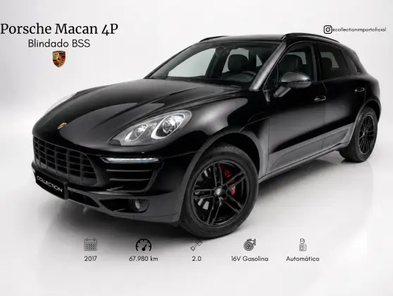 PORSCHE MACAN 2.0 16V GASOLINA 4P AUTOMÁTICO PORSCHE MACAN 2.0 16V GASOLINA 4P AUTOMÁTICO