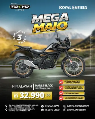 ROYAL ENFIELD HIMALAYAN 450 HANLE BLACK 