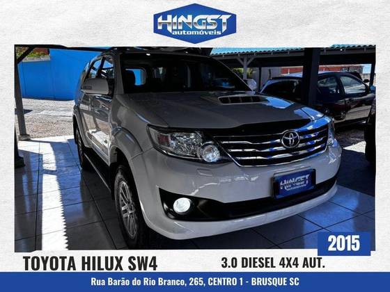 TOYOTA HILUX SW4 3.0 SRV 4X4 16V TURBO INTERCOOLER DIESEL 4P AUTOMÁTICO