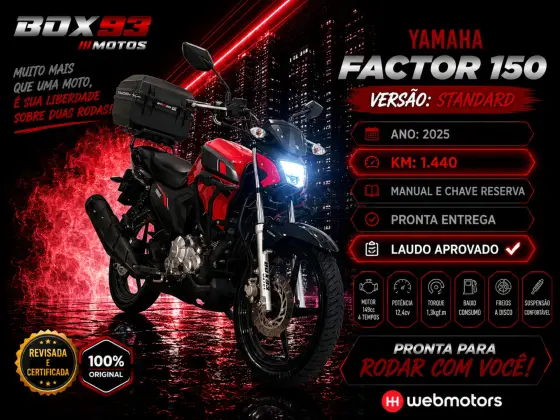YAMAHA FACTOR 150 STANDARD YAMAHA FACTOR 150 STANDARD