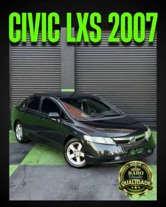 HONDA CIVIC 1.8 LXS 16V GASOLINA 4P AUTOMÁTICO