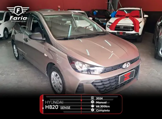 HYUNDAI HB20 1.0 12V FLEX SENSE MANUAL