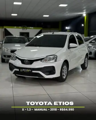 TOYOTA ETIOS 1.3 X 16V FLEX 4P MANUAL TOYOTA ETIOS 1.3 X 16V FLEX 4P MANUAL