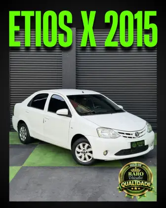 TOYOTA ETIOS 1.5 X SEDAN 16V FLEX 4P MANUAL TOYOTA ETIOS 1.5 X SEDAN 16V FLEX 4P MANUAL
