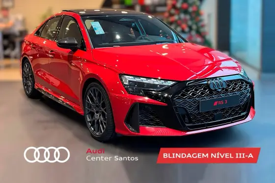 AUDI RS3 2.5 TFSI GASOLINA SEDAN TRACK QUATTRO S-TRONIC AUDI RS3 2.5 TFSI GASOLINA SEDAN TRACK QUATTRO S-TRONIC
