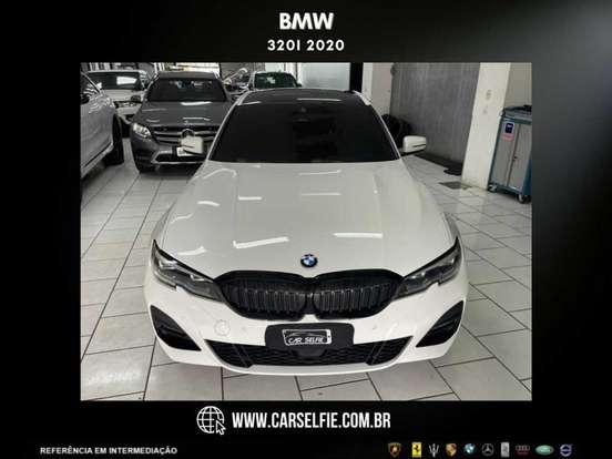 BMW-320i-2.0 16V TURBO GASOLINA M SPORT AUTOMÁTICO BMW-320i-2020