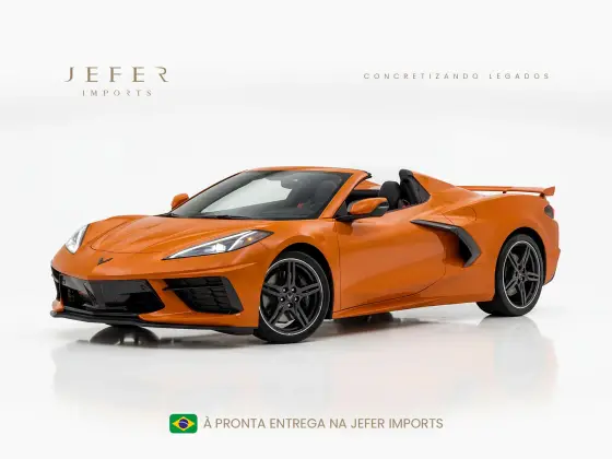 CHEVROLET CORVETTE 6.2 V8 LT2 GASOLINA STINGRAY CONVERSIVEL AUTOMÁTICO CHEVROLET CORVETTE 6.2 V8 LT2 GASOLINA STINGRAY CONVERSIVEL AUTOMÁTICO