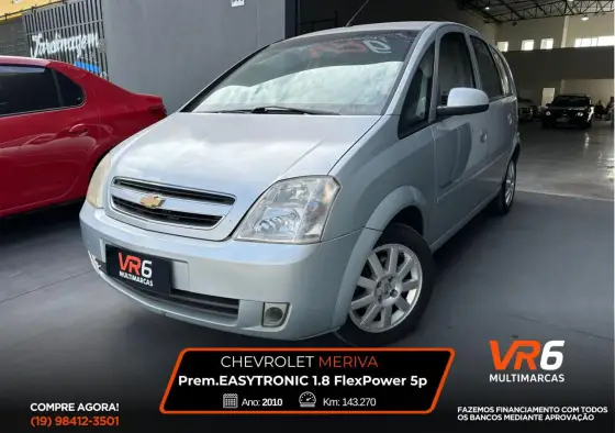 CHEVROLET MERIVA 1.8 MPFI PREMIUM 8V FLEX 4P AUTOMATIZADO CHEVROLET MERIVA 1.8 MPFI PREMIUM 8V FLEX 4P AUTOMATIZADO