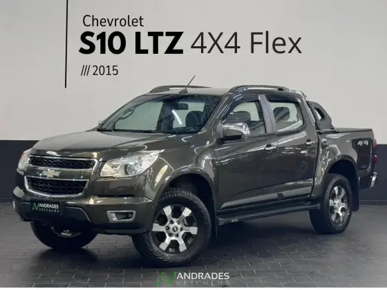 CHEVROLET S10 2.5 LTZ 4X4 CD 16V FLEX 4P MANUAL