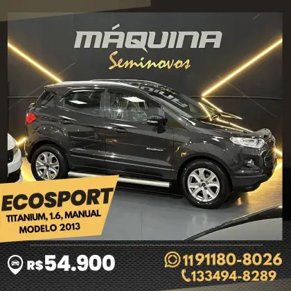 FORD ECOSPORT 1.6 TITANIUM 16V FLEX 4P MANUAL