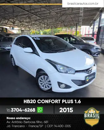 HYUNDAI HB20 1.6 COMFORT PLUS 16V FLEX 4P MANUAL HYUNDAI HB20 1.6 COMFORT PLUS 16V FLEX 4P MANUAL