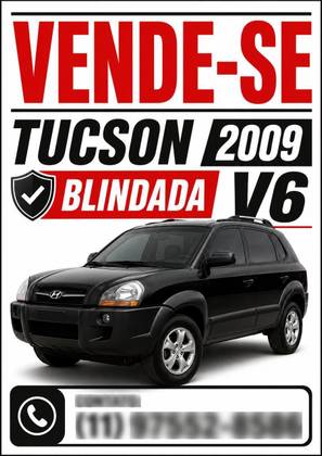 HYUNDAI TUCSON 2.7 MPFI GLS 24V 180CV 4WD GASOLINA 4P AUTOMÁTICO