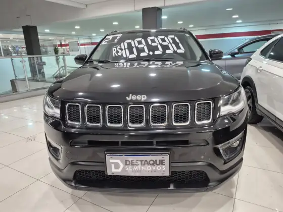 JEEP COMPASS 2.0 16V FLEX LONGITUDE AUTOMÁTICO JEEP COMPASS 2.0 16V FLEX LONGITUDE AUTOMÁTICO