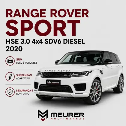 LAND ROVER RANGE ROVER SPORT 3.0 HSE 4X4 V6 24V TURBO DIESEL 4P AUTOMÁTICO LAND ROVER RANGE ROVER SPORT 3.0 HSE 4X4 V6 24V TURBO DIESEL 4P AUTOMÁTICO