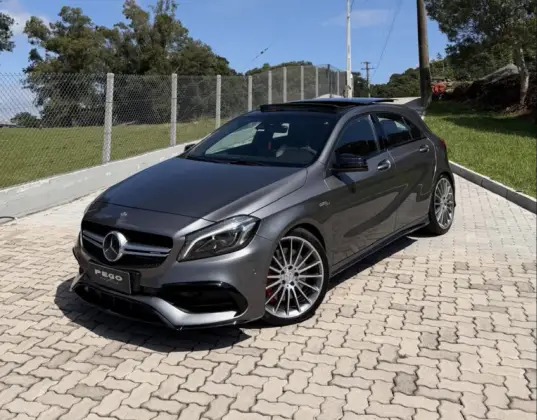MERCEDES-BENZ A 45 AMG 2.0 16V TURBO GASOLINA 4P AUTOMATIZADO MERCEDES-BENZ A 45 AMG 2.0 16V TURBO GASOLINA 4P AUTOMATIZADO