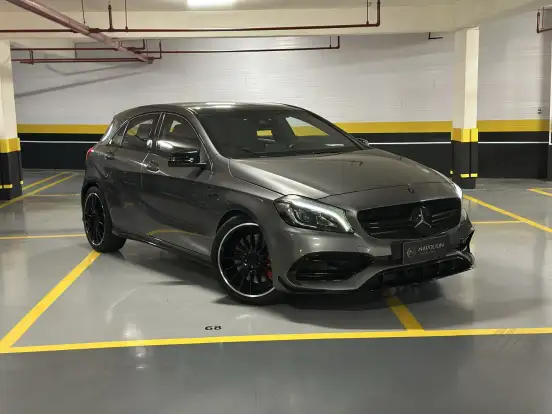 MERCEDES-BENZ-A 45 AMG-2.0 16V TURBO GASOLINA 4P AUTOMATIZADO MERCEDES-BENZ-A 45 AMG-2017