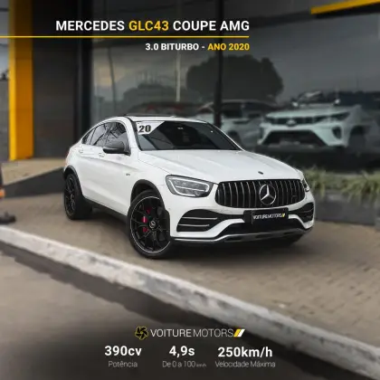 MERCEDES-BENZ GLC 43 AMG 3.0 V6 GASOLINA COUPÉ 4MATIC 9G-TRONIC MERCEDES-BENZ GLC 43 AMG 3.0 V6 GASOLINA COUPÉ 4MATIC 9G-TRONIC