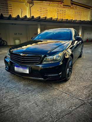 MERCEDES-BENZ-C 180-1.6 CGI COUPE 16V TURBO GASOLINA 2P AUTOMÁTICO MERCEDES-BENZ-C 180-2013