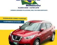 NISSAN KICKS 1.6 16V FLEXSTART S DIRECT 4P XTRONIC NISSAN KICKS 1.6 16V FLEXSTART S DIRECT 4P XTRONIC