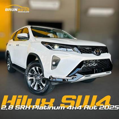 TOYOTA HILUX SW4 2.8 D-4D TURBO DIESEL SRX PLATINUM 4X4 AUTOMÁTICO