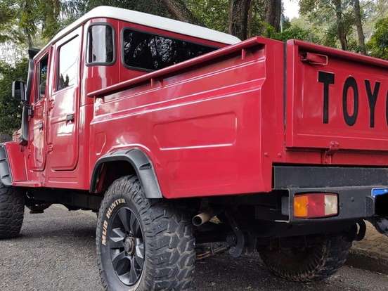 TOYOTA-BANDEIRANTE-3.7 BJ50LV-B 4X4 CHASSI LONGO DIESEL 2P MANUAL TOYOTA-BANDEIRANTE-1991