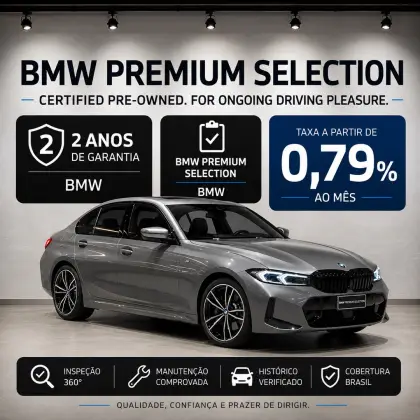 BMW 320i 2.0 16V TURBO FLEX M SPORT AUTOMÁTICO BMW 320i 2.0 16V TURBO FLEX M SPORT AUTOMÁTICO