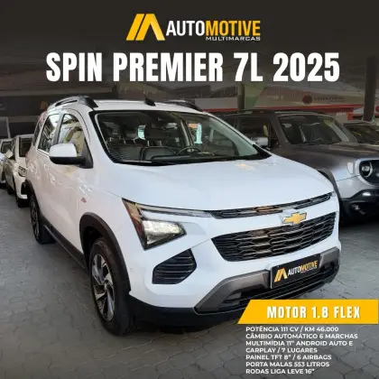 CHEVROLET SPIN 1.8 PREMIER 8V FLEX 4P AUTOMÁTICO