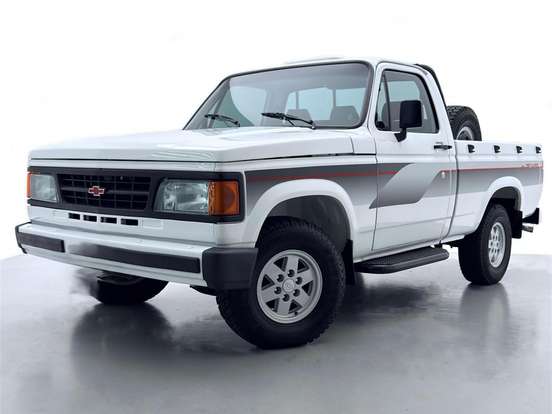 CHEVROLET-D20-4.0 CUSTOM DE LUXE CS 8V TURBO DIESEL 2P MANUAL CHEVROLET-D20-1986