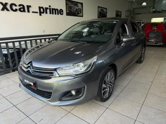 CITROËN C4 LOUNGE 1.6 THP FLEX EXCLUSIVE BVA