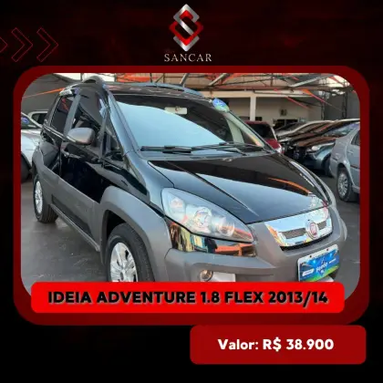 FIAT IDEA 1.8 MPI ADVENTURE 16V FLEX 4P MANUAL FIAT IDEA 1.8 MPI ADVENTURE 16V FLEX 4P MANUAL
