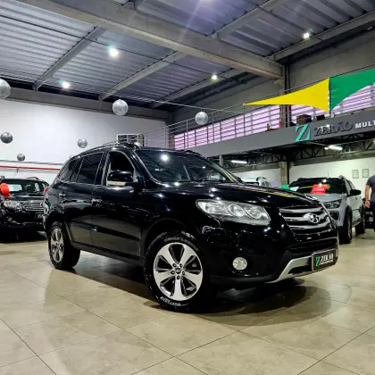 HYUNDAI SANTA FÉ 3.5 MPFI GLS 7 LUGARES V6 24V 285CV GASOLINA 4P AUTOMÁTICO HYUNDAI SANTA FÉ 3.5 MPFI GLS 7 LUGARES V6 24V 285CV GASOLINA 4P AUTOMÁTICO