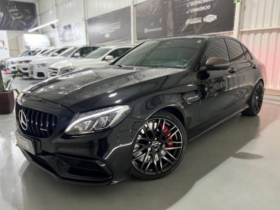 MERCEDES-BENZ C 63 AMG 4.0 V8 TURBO S GASOLINA SEDAN 4P AUTOMÁTICO