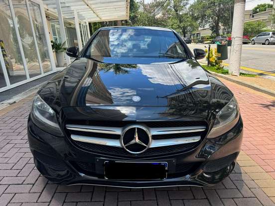 MERCEDES-BENZ-C 180-1.6 CGI 16V TURBO GASOLINA 4P AUTOMÁTICO MERCEDES-BENZ-C 180-2015