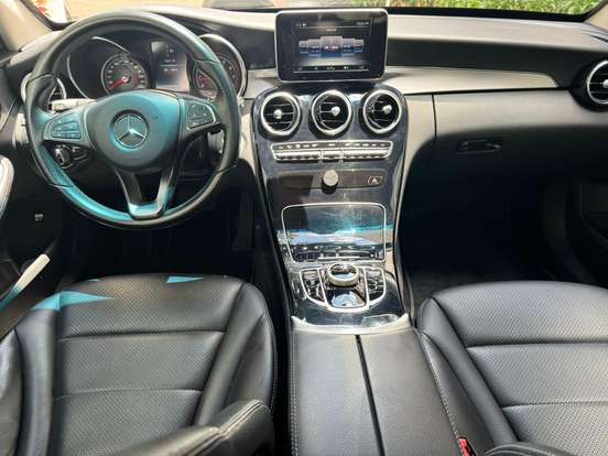 MERCEDES-BENZ-C 180-1.6 CGI 16V TURBO GASOLINA 4P AUTOMÁTICO MERCEDES-BENZ-C 180-2015