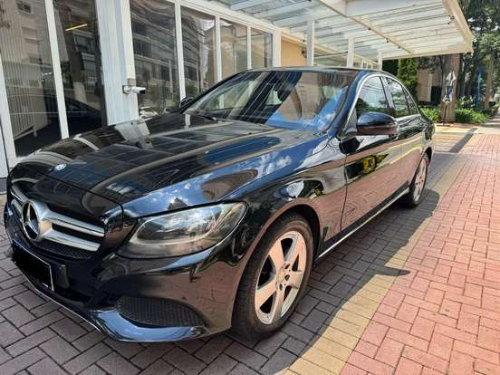 MERCEDES-BENZ-C 180-1.6 CGI 16V TURBO GASOLINA 4P AUTOMÁTICO MERCEDES-BENZ-C 180-2015