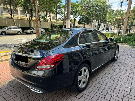 MERCEDES-BENZ-C 180-1.6 CGI 16V TURBO GASOLINA 4P AUTOMÁTICO MERCEDES-BENZ-C 180-2015