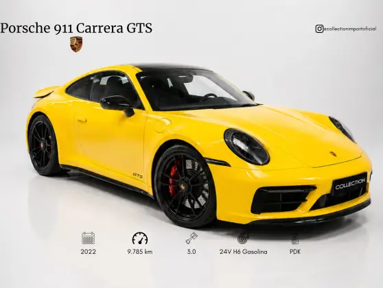 PORSCHE 911 3.0 24V H6 GASOLINA CARRERA GTS PDK PORSCHE 911 3.0 24V H6 GASOLINA CARRERA GTS PDK