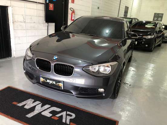 BMW-118i-1.6 FULL 16V TURBO GASOLINA 4P AUTOMÁTICO BMW-118i-2014