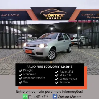 FIAT PALIO 1.0 MPI FIRE ECONOMY 8V FLEX 4P MANUAL FIAT PALIO 1.0 MPI FIRE ECONOMY 8V FLEX 4P MANUAL