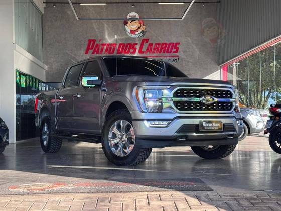 FORD F-150 5.0 V8 GASOLINA CD PLATINUM FX4 AUTOMÁTICO