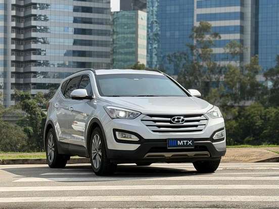 HYUNDAI-SANTA FÉ-3.3 MPFI 4X4 V6 270CV GASOLINA 4P AUTOMÁTICO HYUNDAI-SANTA FÉ-2014